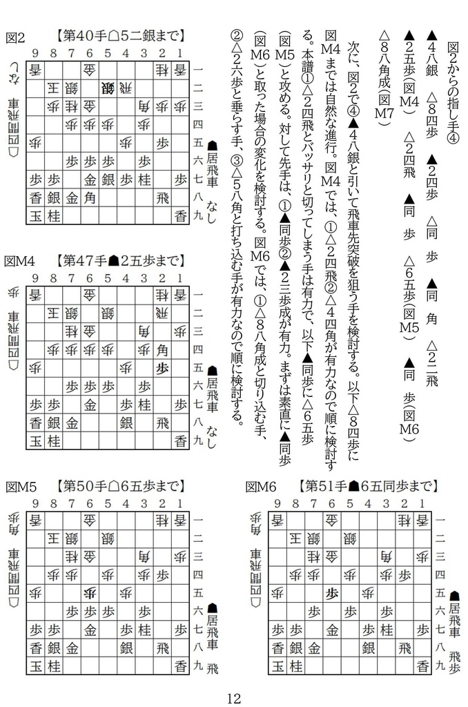 四間飛車特論 対居飛車穴熊 高美濃-3二銀・4五歩型Vol.4