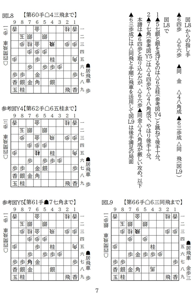 四間飛車特論 対居飛車穴熊 高美濃-3二銀・4五歩型Vol.4