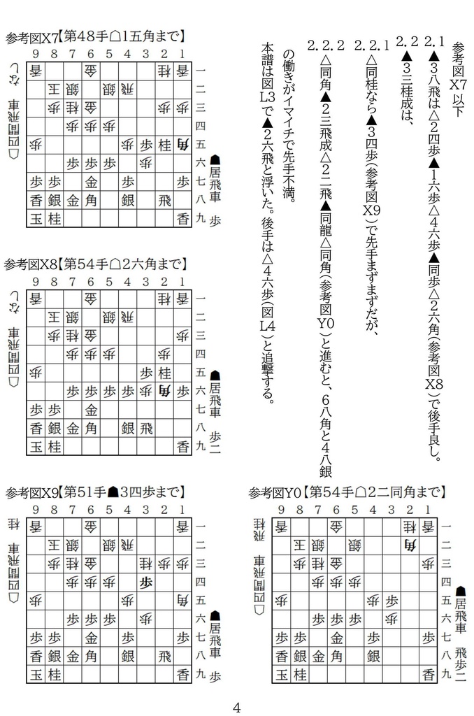 四間飛車特論 対居飛車穴熊 高美濃-3二銀・4五歩型Vol.4
