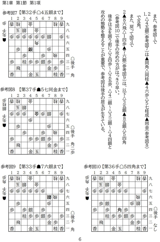 対石田流 相振り雁木 角交換編 Vol.1