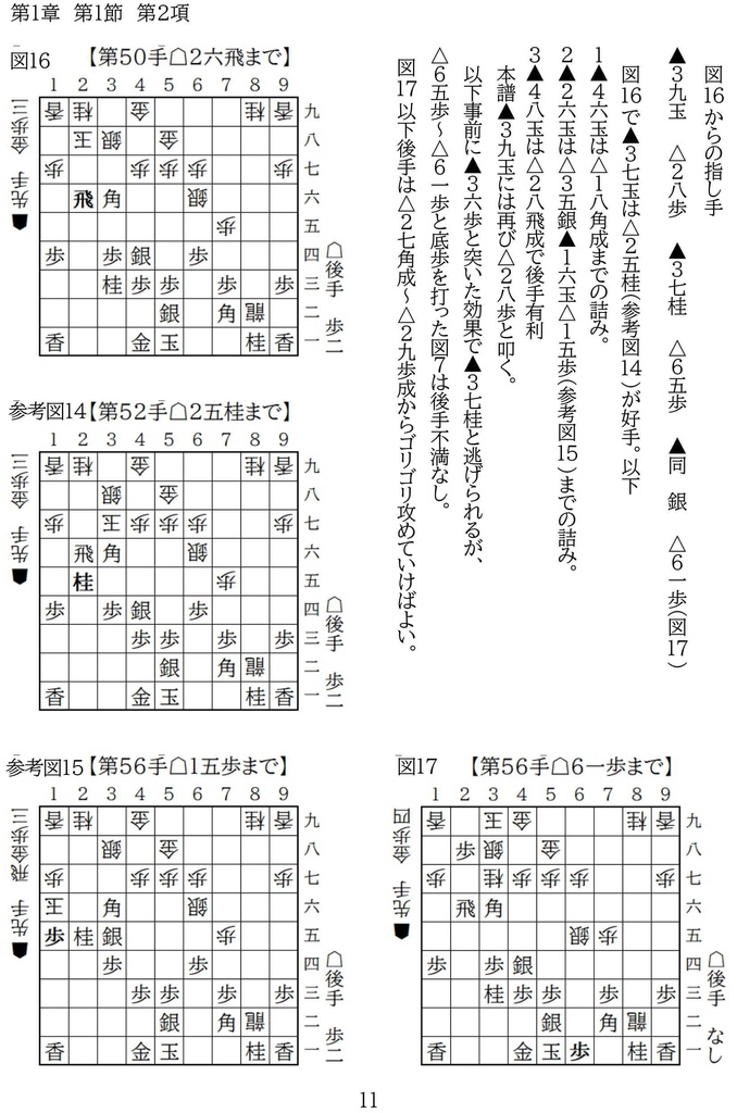 対石田流 相振り雁木 角交換編 Vol.1