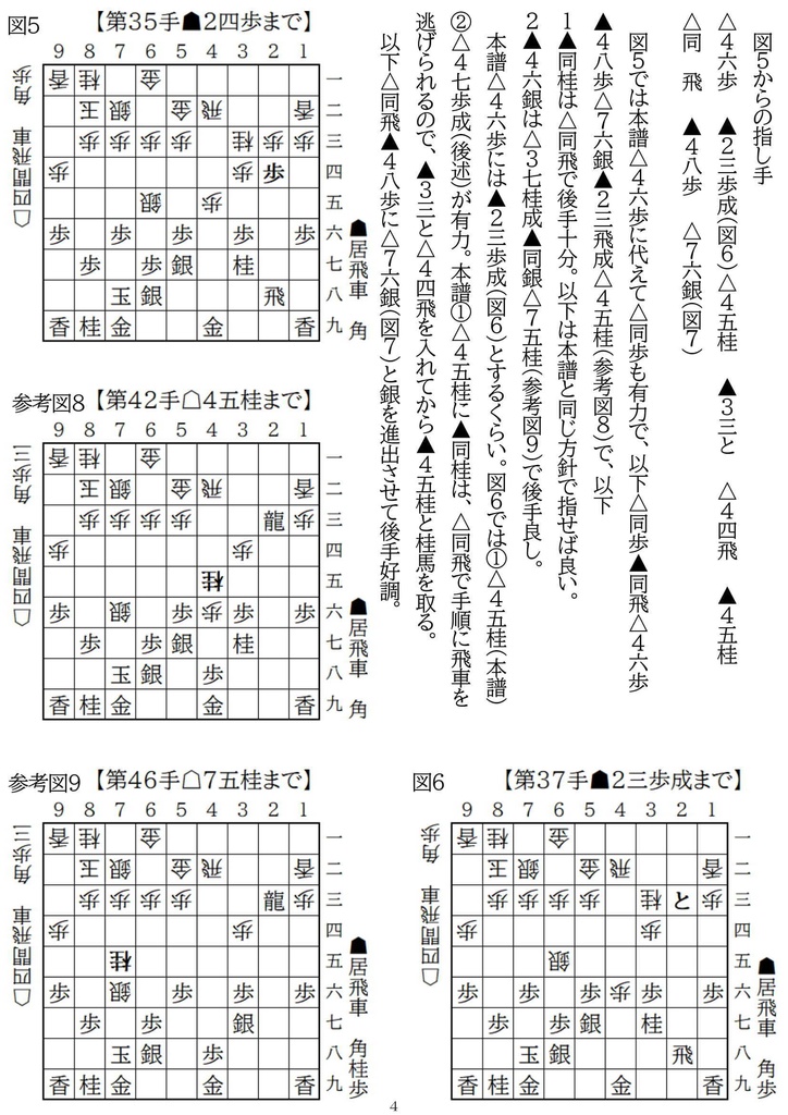 四間飛車特論 対elmo囲い急戦 第2~3章 対4五歩急戦 Vol.1