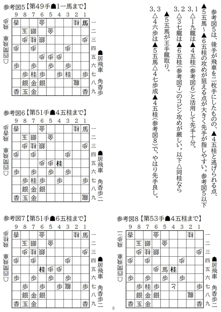 四間飛車特論 対トーチカVol.1