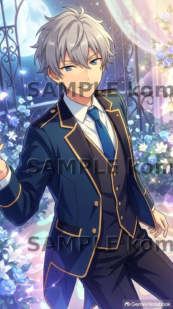 【スマホ壁紙】あんさんぶるスターズ！ 瀬名泉風 高画質イラスト素材