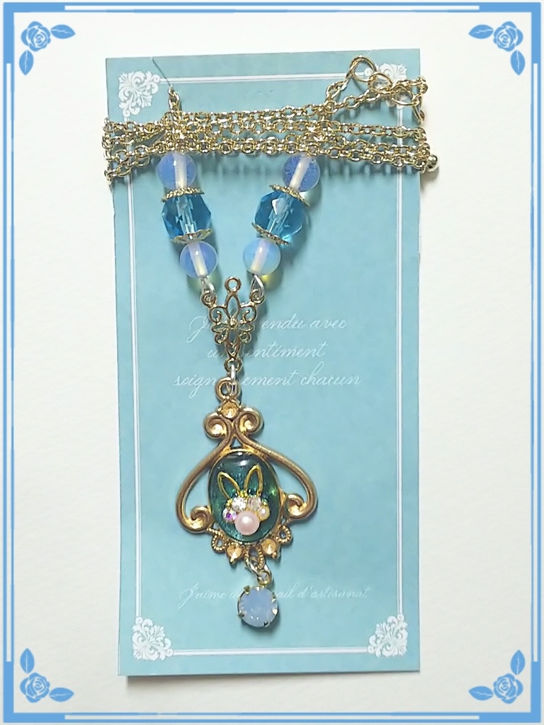 【SALE】アクセサリー・部下モチーフネックレス④