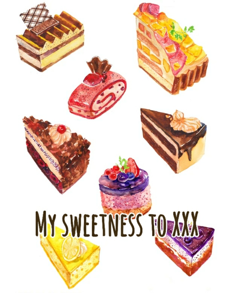 My sweetness to XXX【二次創作】