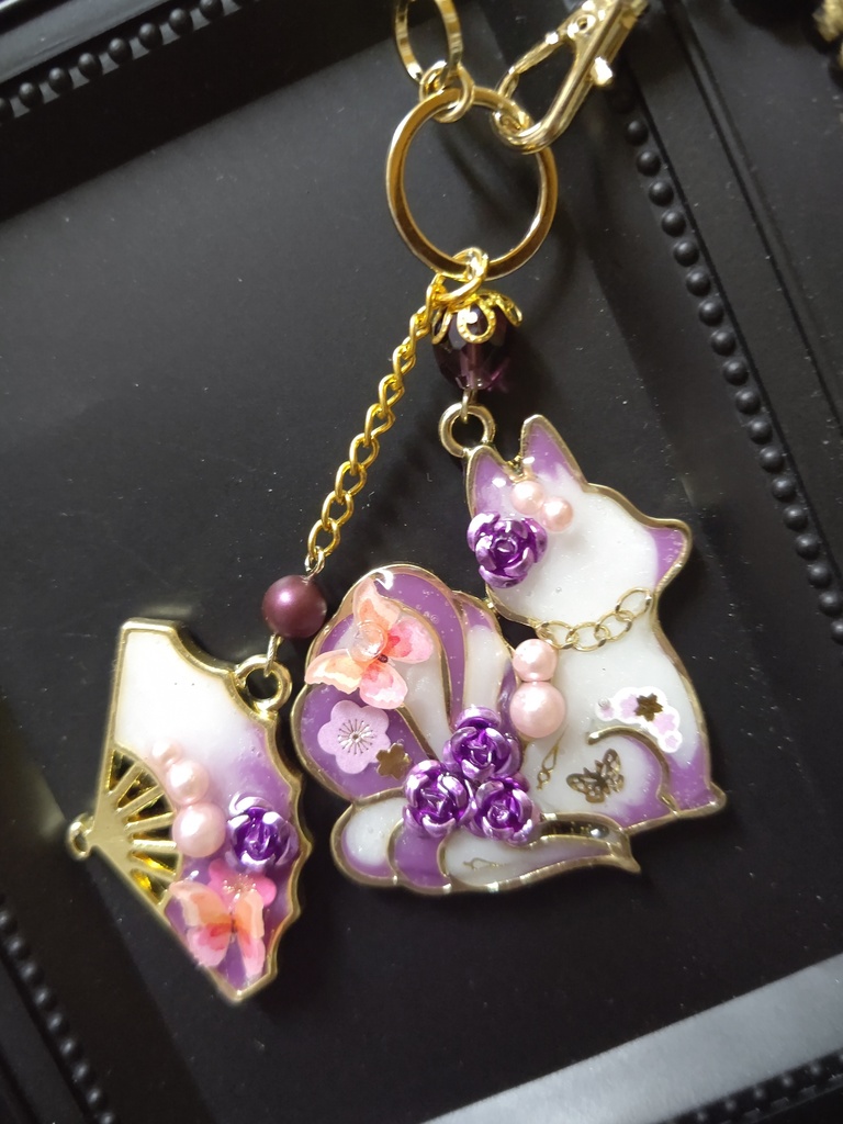 創作格闘ゲーム・BOJ倭勢お狐様バッグチャーム