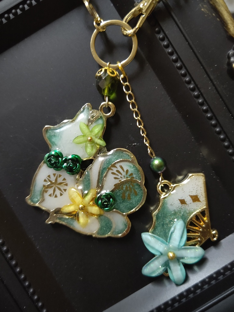 創作格闘ゲーム・BOJ倭勢お狐様バッグチャーム