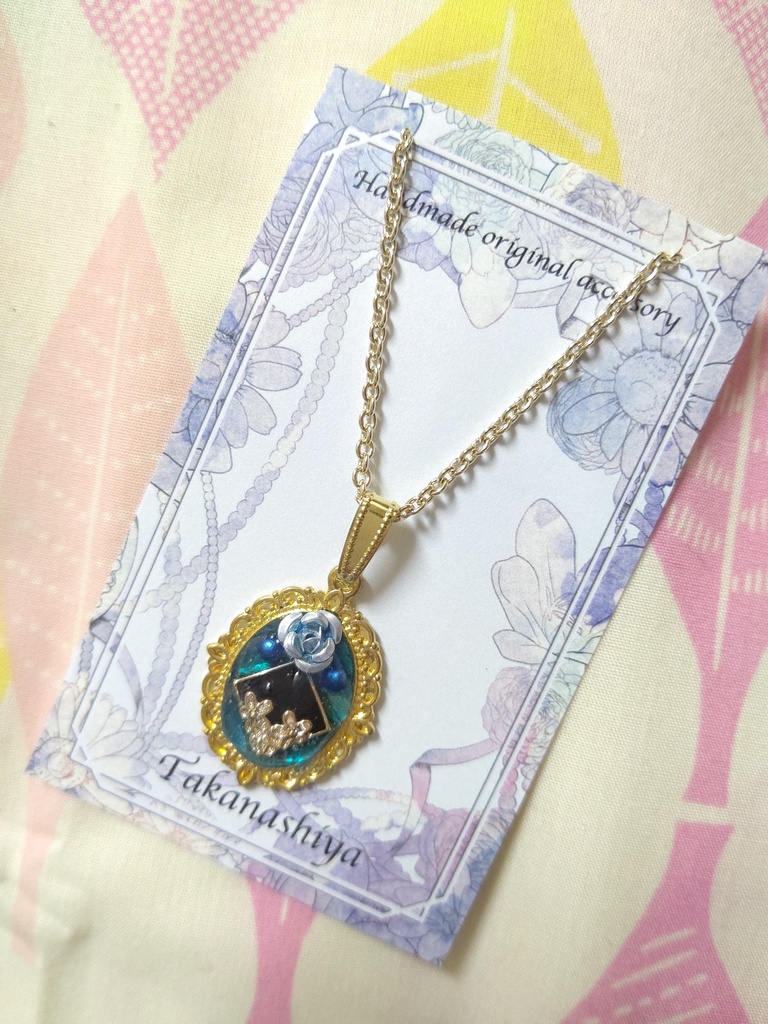 ツイステ・オクタ寮三人組ネックレス