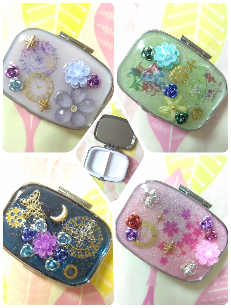 ラキド・幹部四人モチーフピルケース