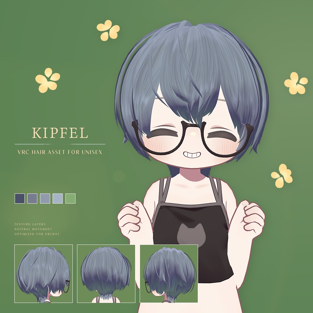 UH-001|UNI SHORT BOB HAIR