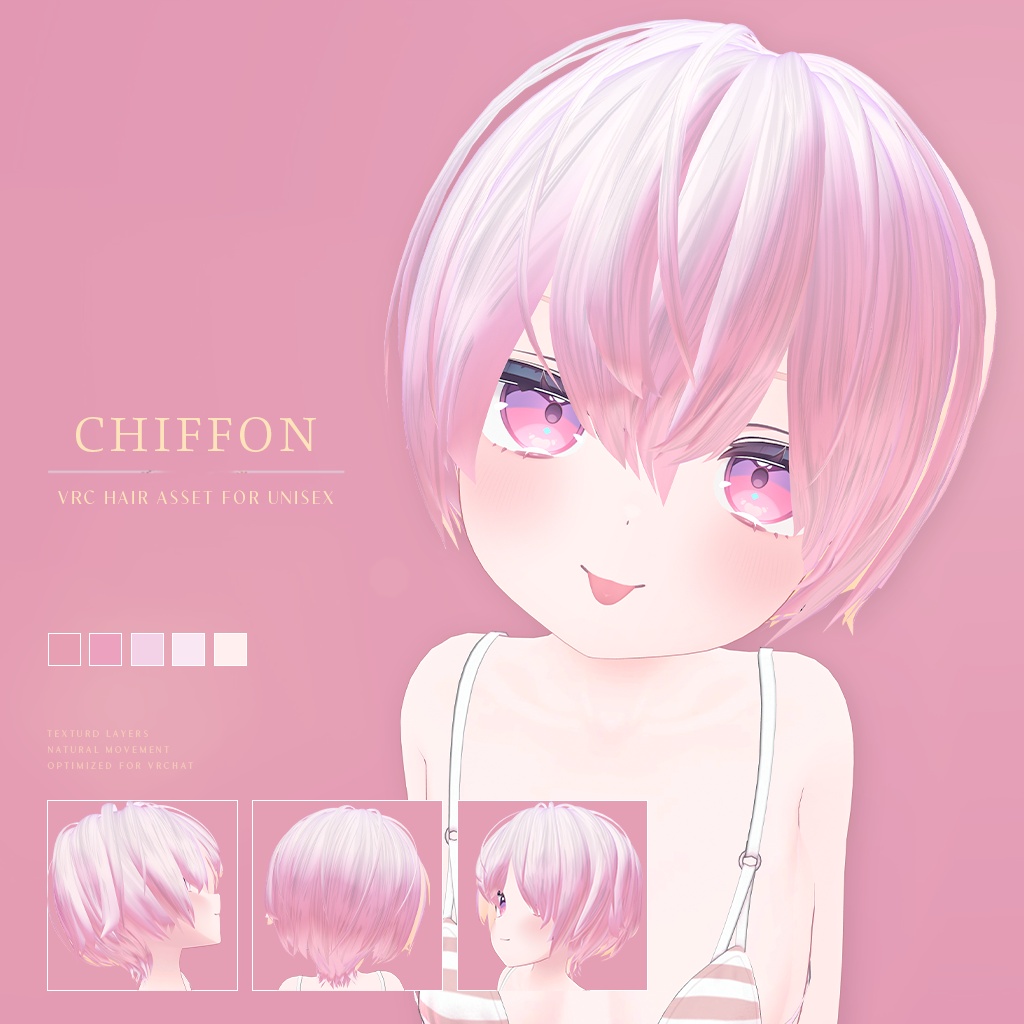 UH-001|UNI SHORT BOB HAIR