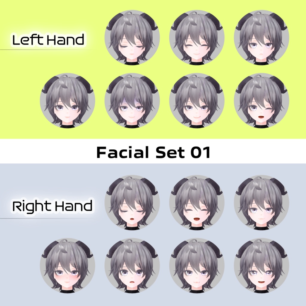 オリジナル3Dモデル「SetsuRenata -セツ・レナータ- 」