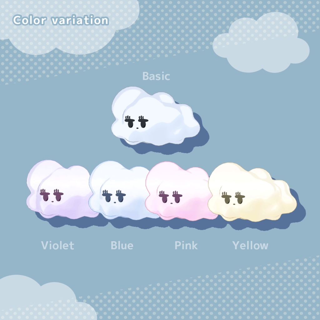 オリジナル3Dモデル「ていきあつちゃん」