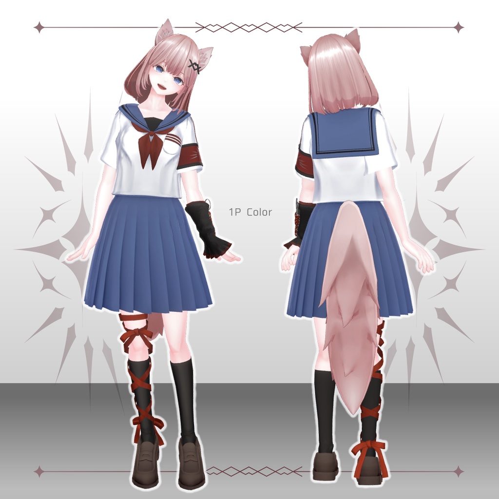 オリジナル3Dモデル「Kizz -キズ- 」