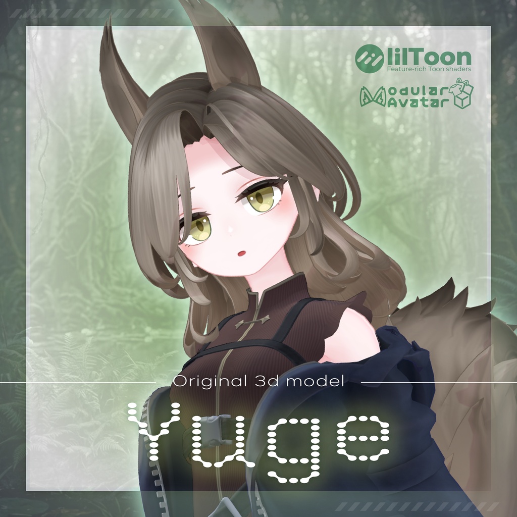 <販売前>オリジナル3Dモデル「Yuge -ゆげ- 」