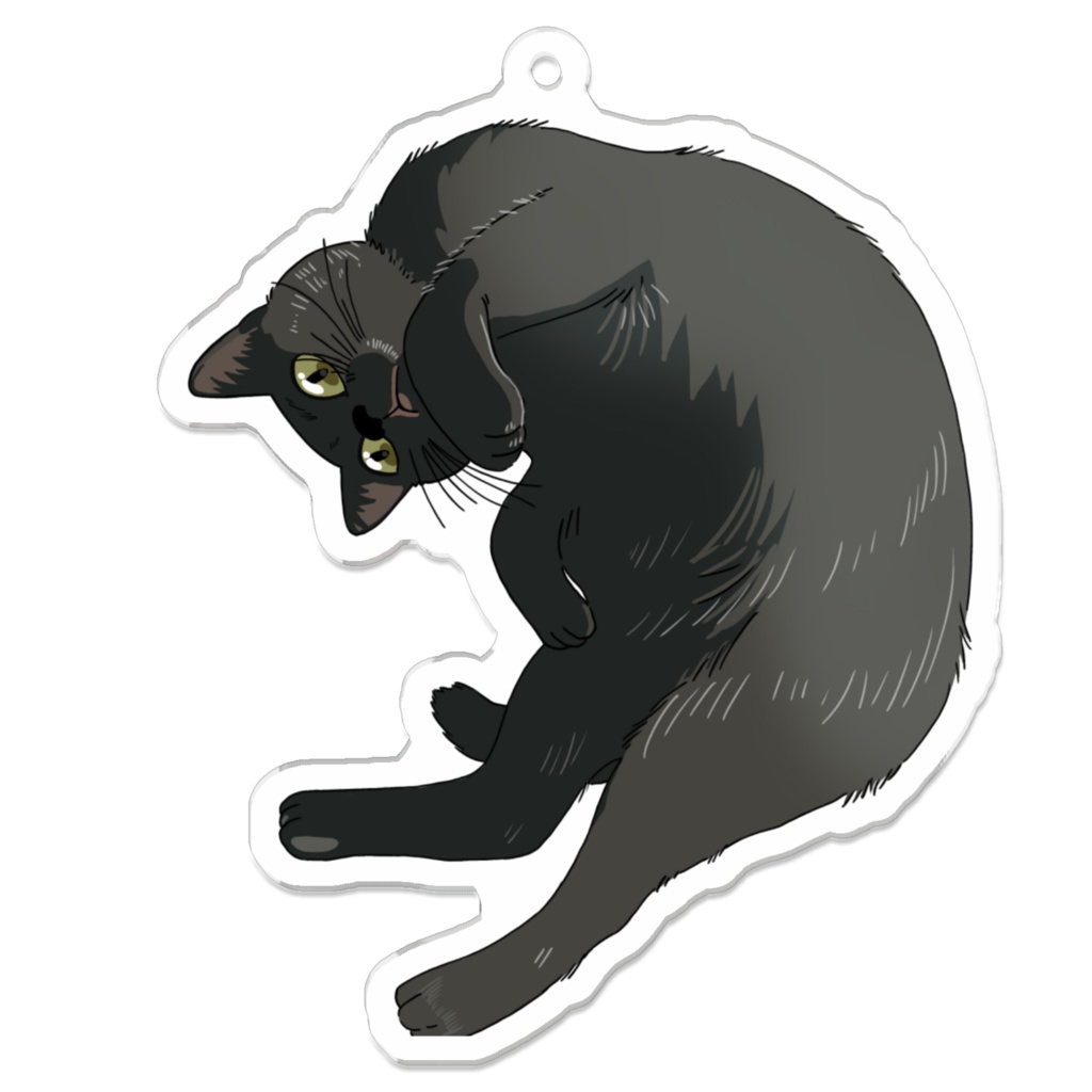 ごろんジジアクリルキーホルダー