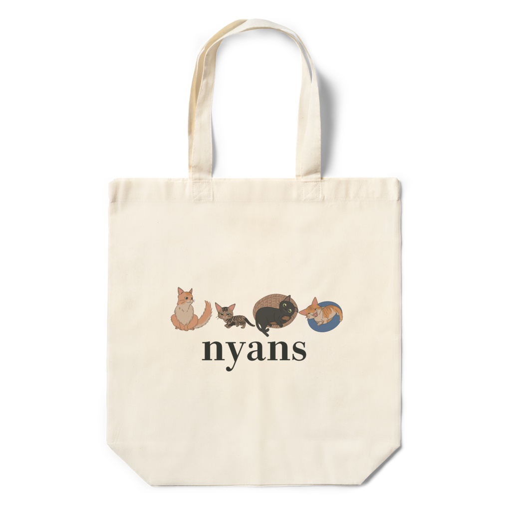 にゃんずエコバッグ