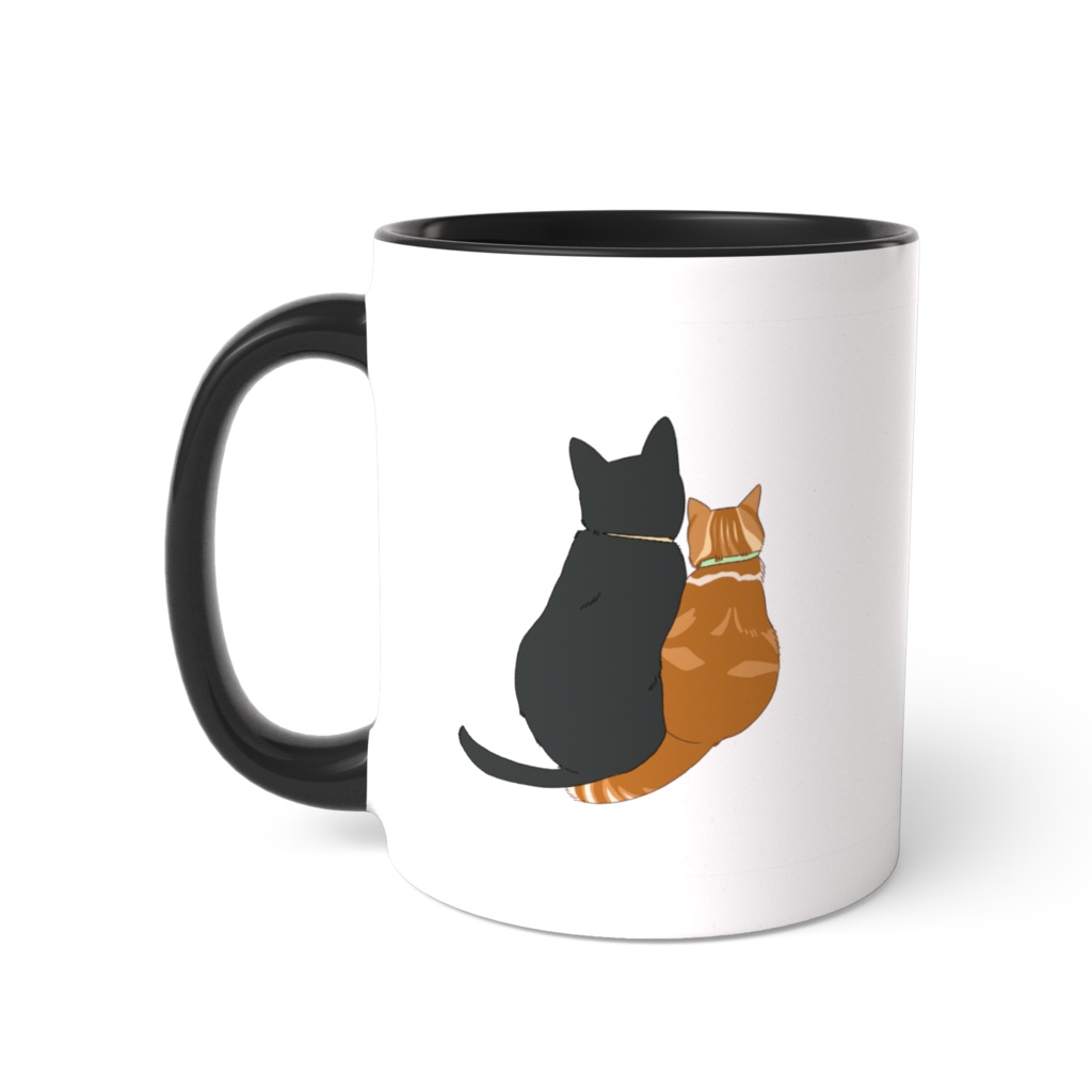 ツートンカラーマグカップ(ジジ&ニア)