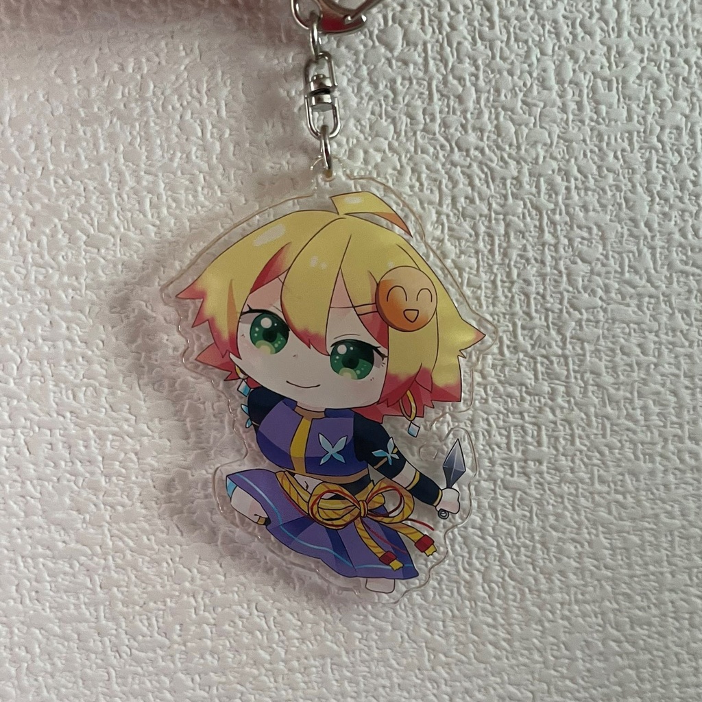 Vtuber忍音ニコ アクリルキーホルダー(7cm)