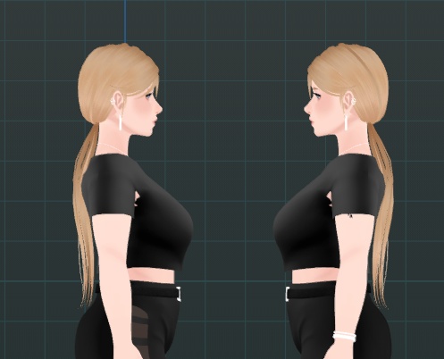 Low Pony - VRChat Hair Asset