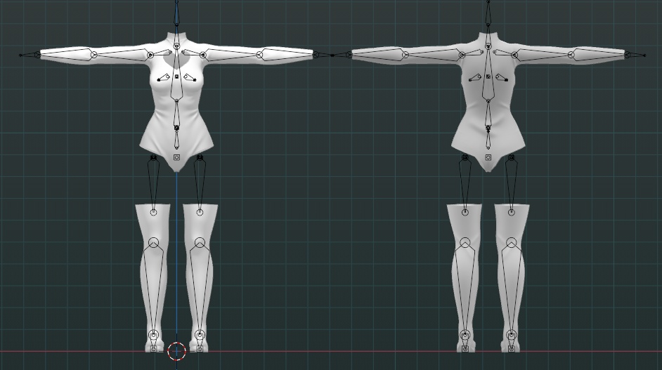 Heart-Cut Bodysuit & Boots - VRChat Clothing Asset