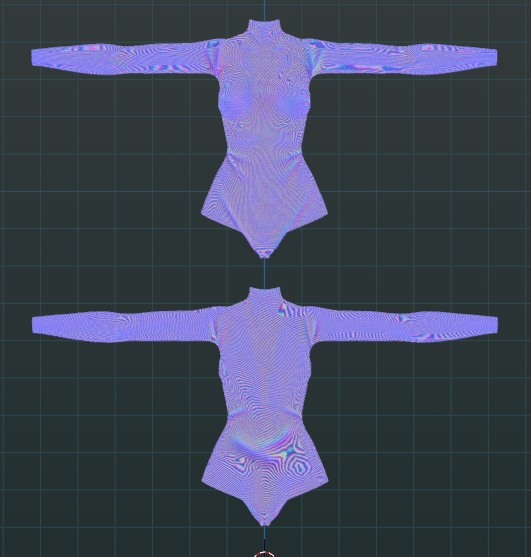 Heart-Cut Bodysuit & Boots - VRChat Clothing Asset