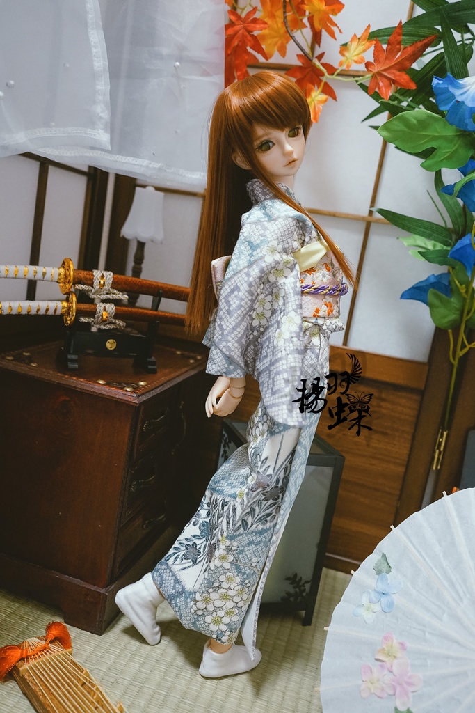 【完売・展示】MSD/MDD 着物 梅