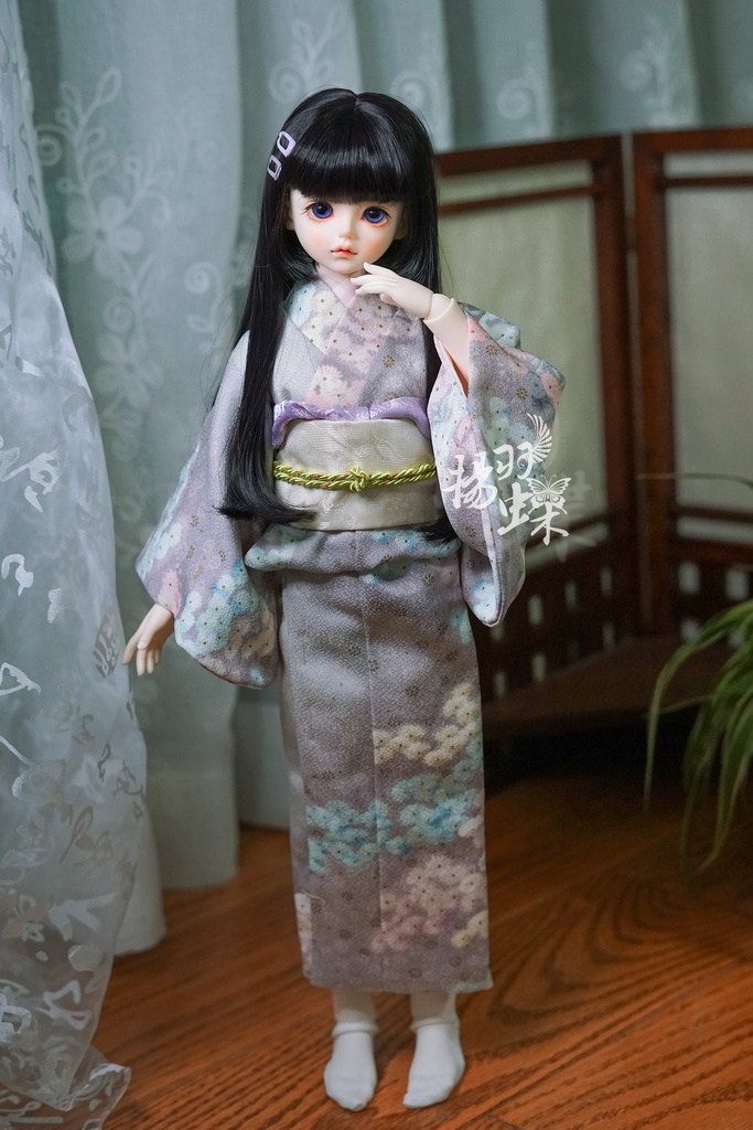 【完売・展示】MSD/MDD 着物 花雲