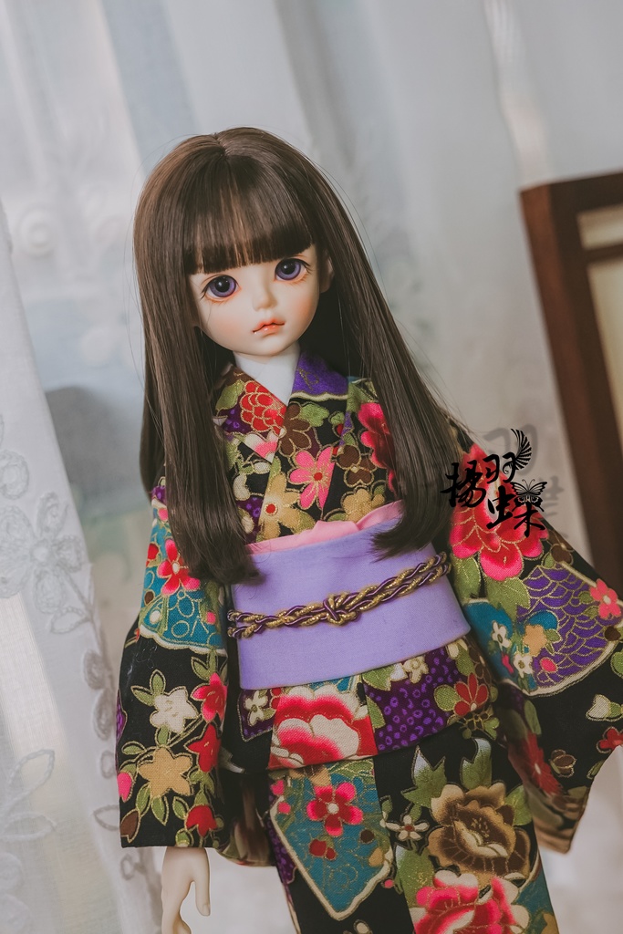 【売切】SDM/MSD/MDD 着物+袴セット 牡丹