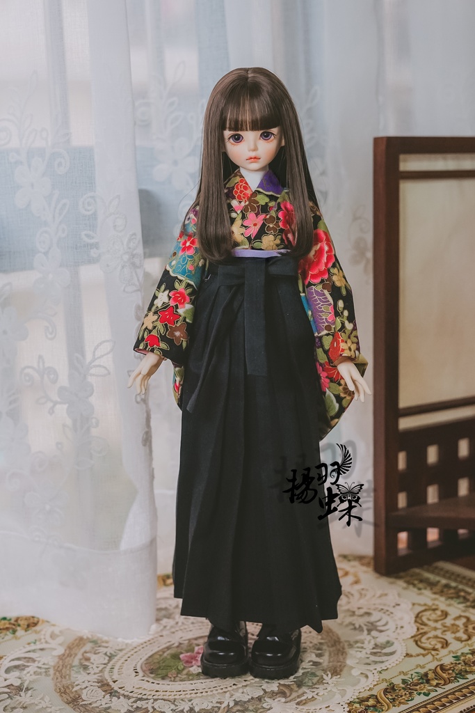 【売切】SDM/MSD/MDD 着物+袴セット 牡丹