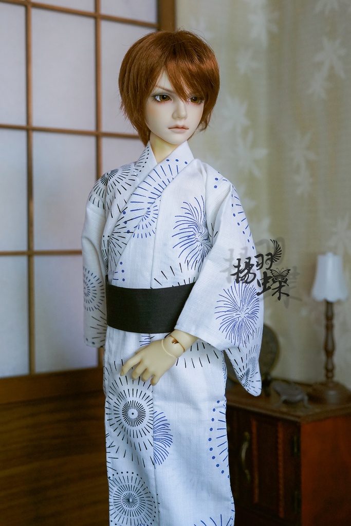 SDGrB/SD13少年　浴衣　花火