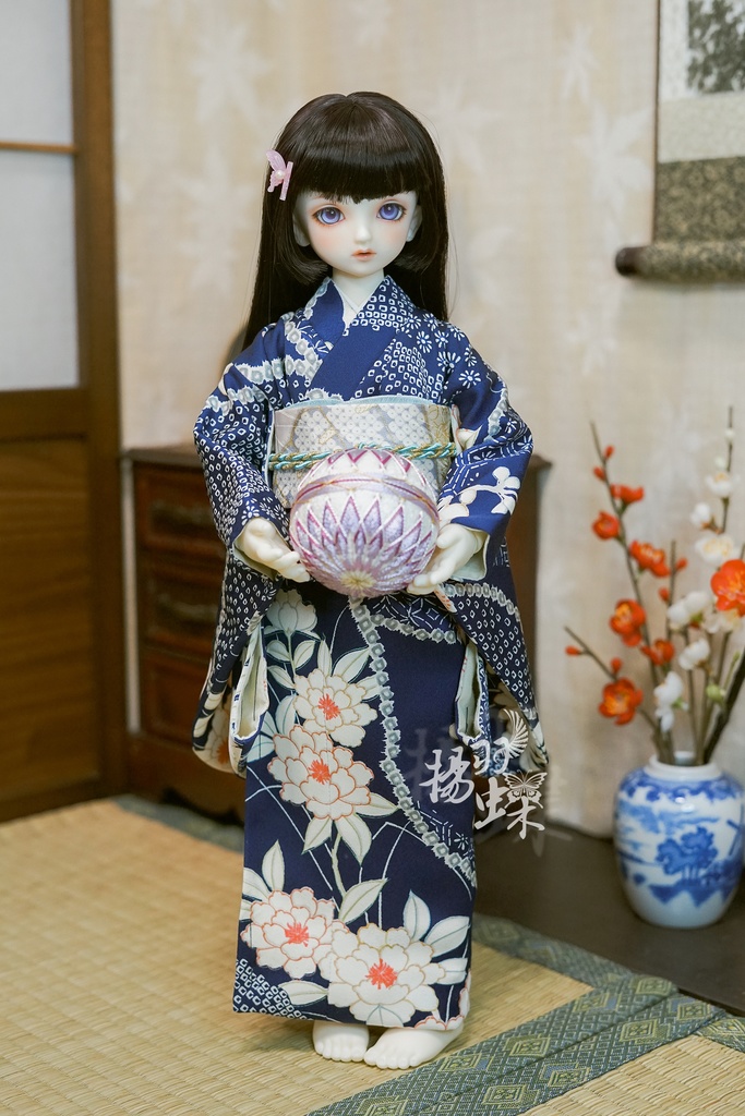 【完売・展示】SDM/MSD/MDD 小振袖 牡丹