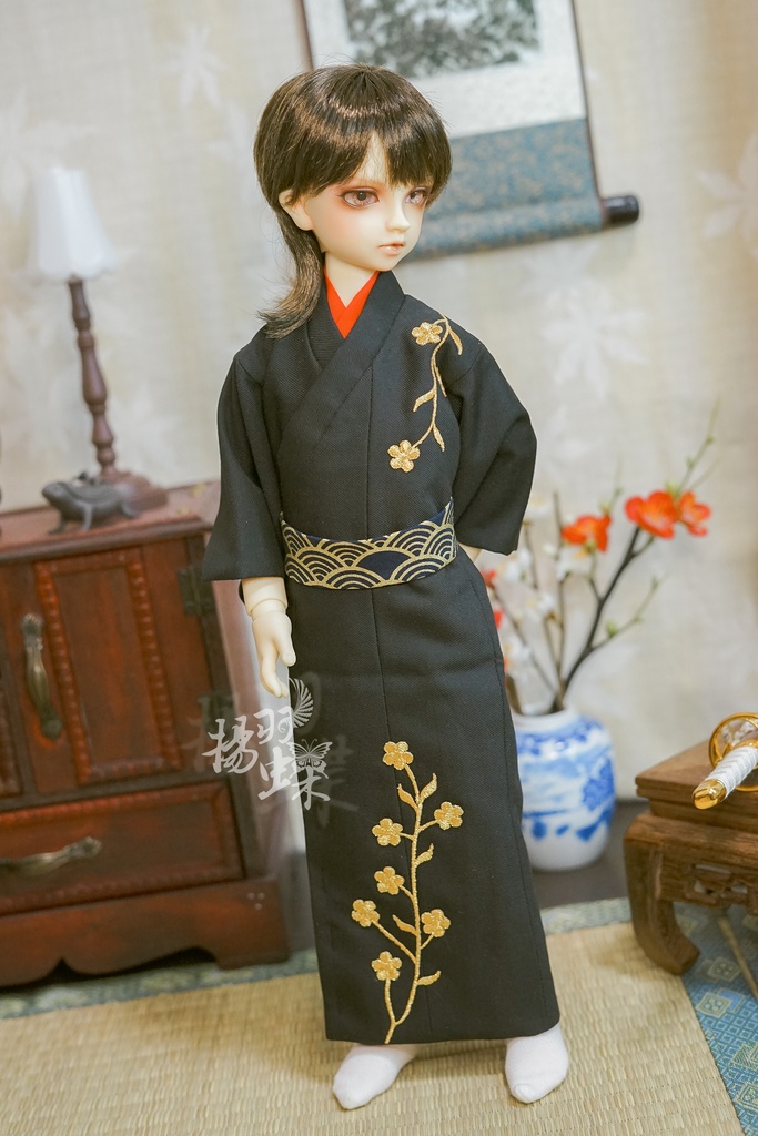 【売切】MSD/SDM少年 着物 月下晩酌