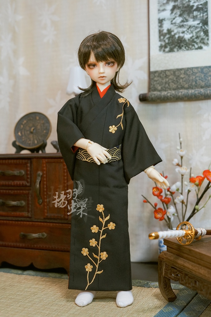 【売切】MSD/SDM少年 着物 月下晩酌