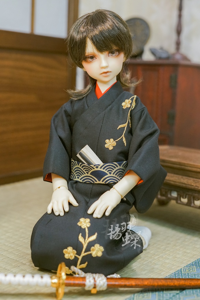 【売切】MSD/SDM少年 着物 月下晩酌