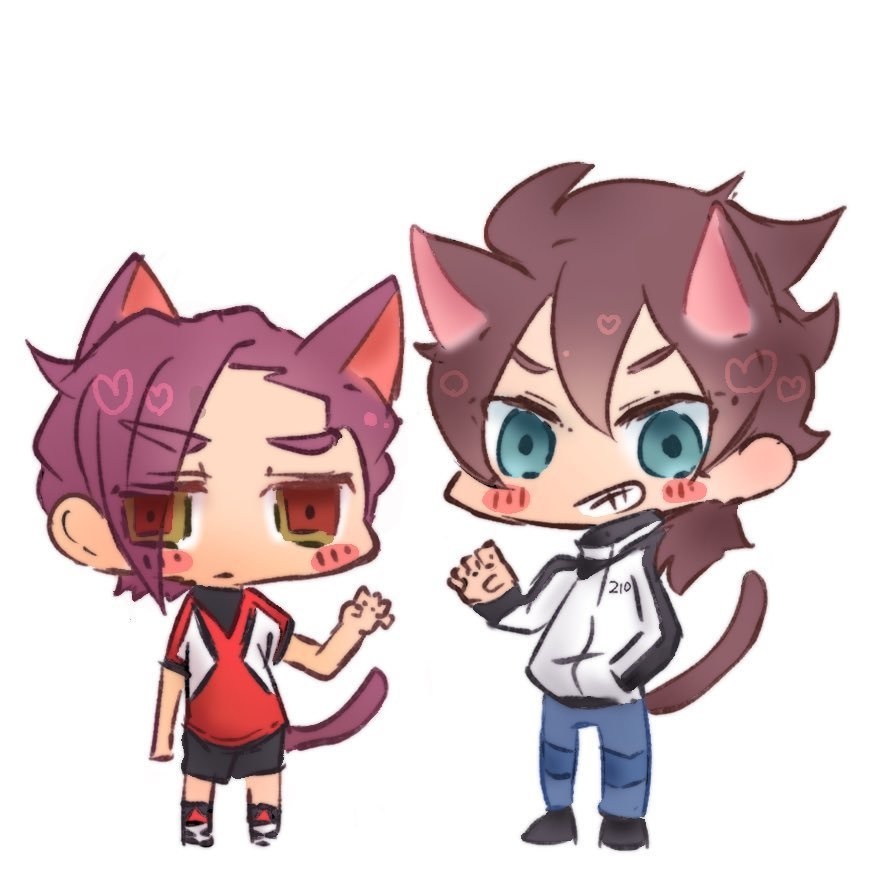 南沢＆不動 ねこ耳アクリルスタンド