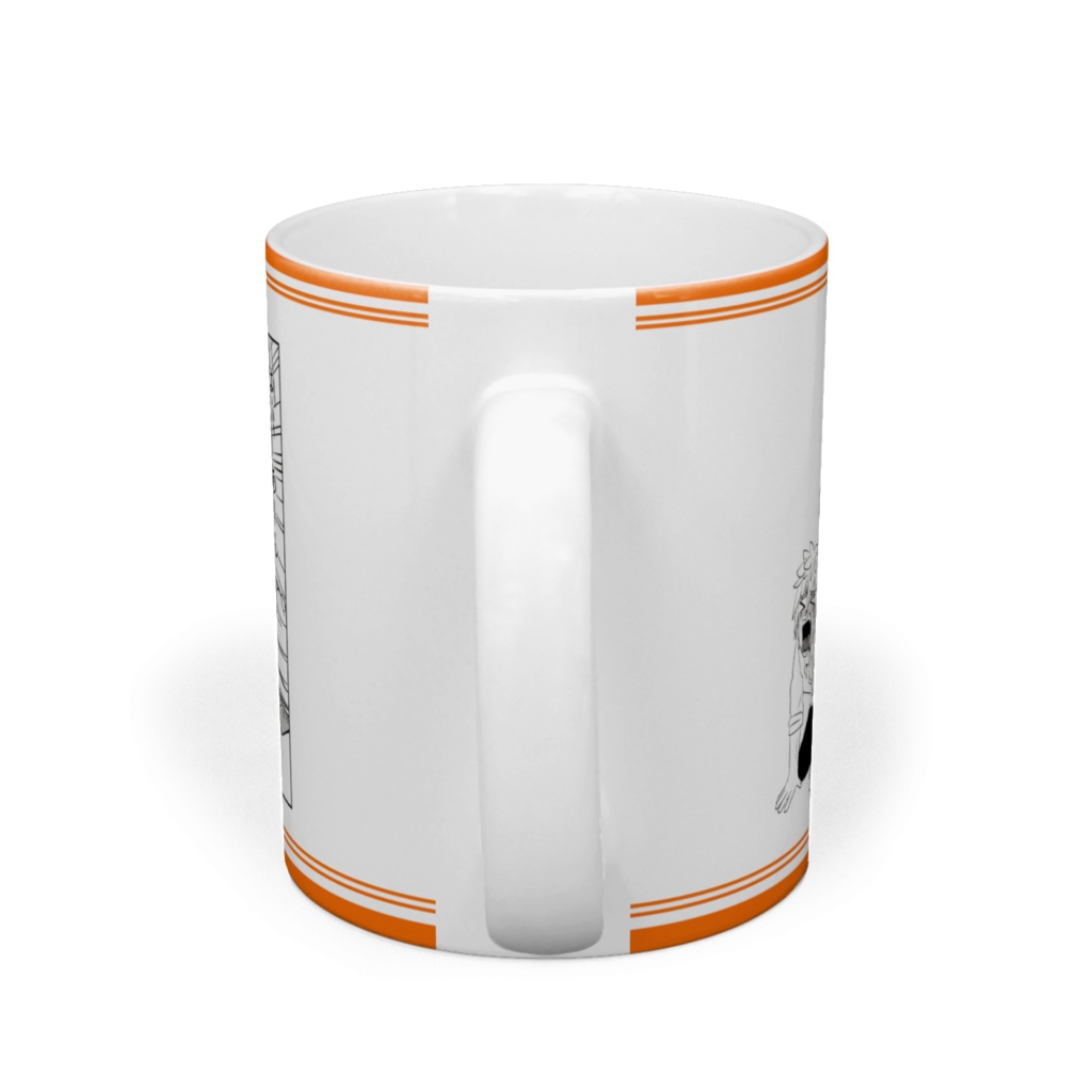 のぞく君マグカップ