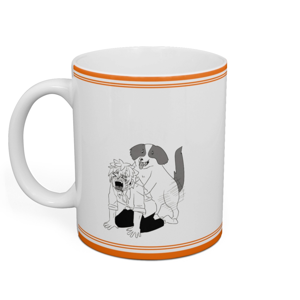 のぞく君マグカップ