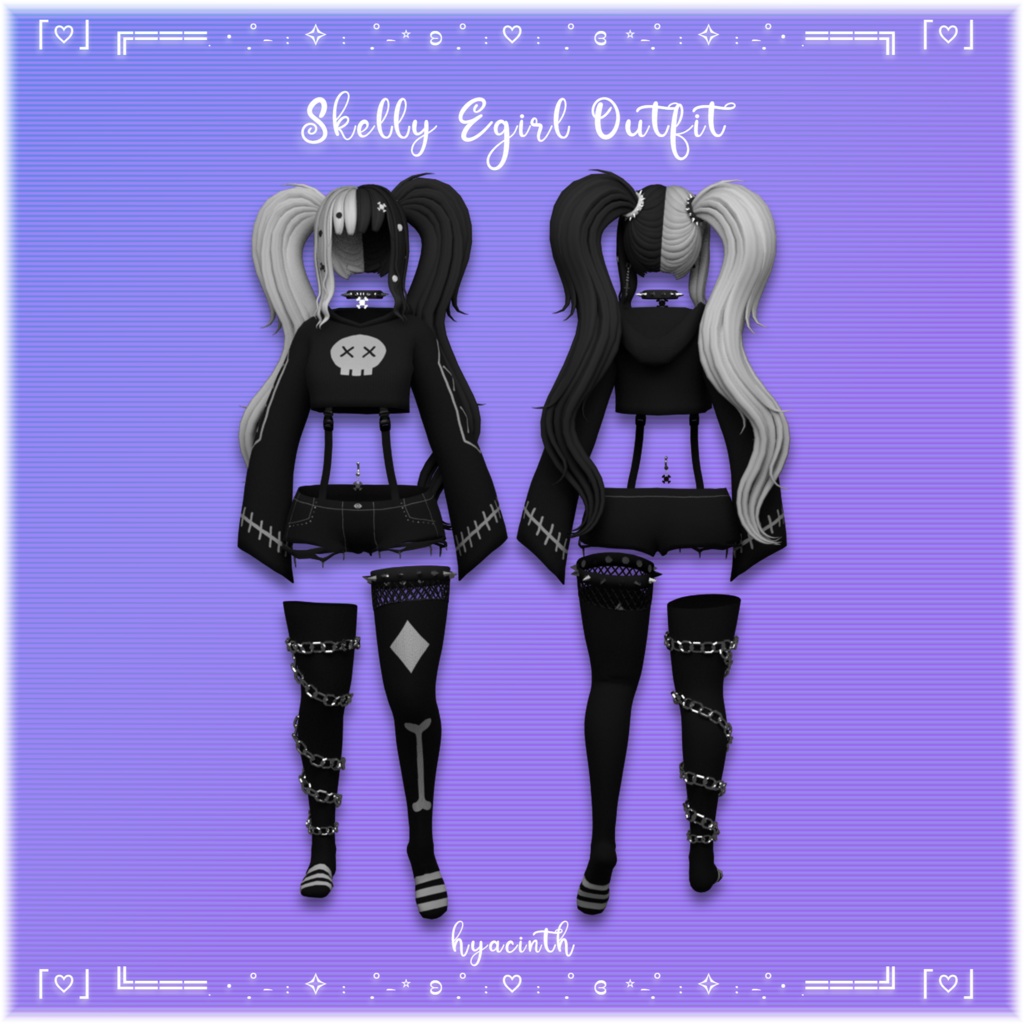 Skelly Egirl Outfit