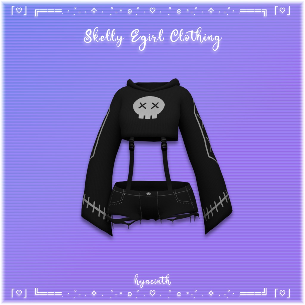 Skelly Egirl Outfit