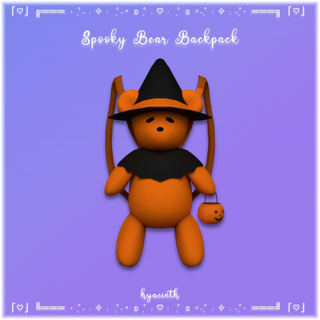 Spooky Bear Backpack