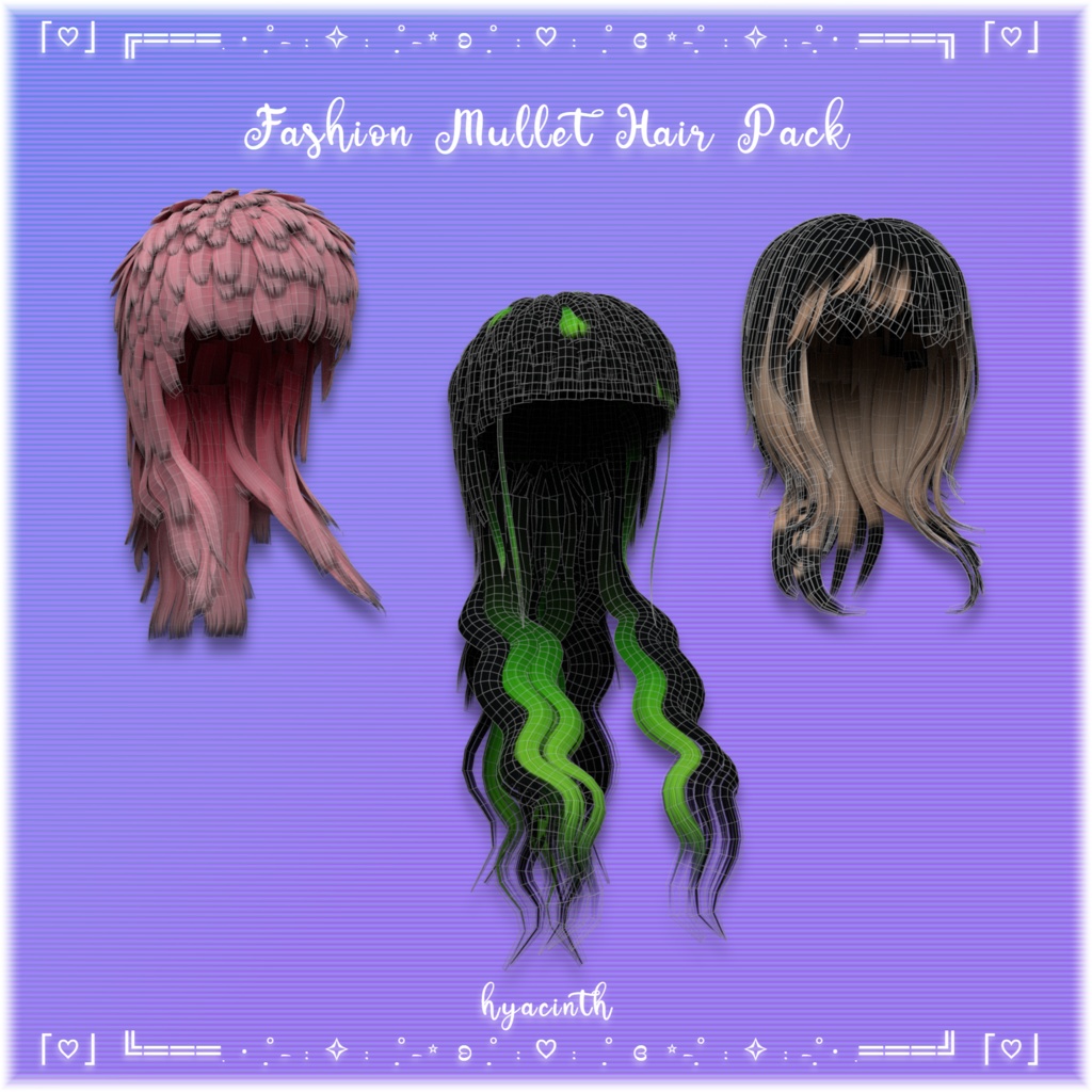 Fashion Mullet Hair Pack