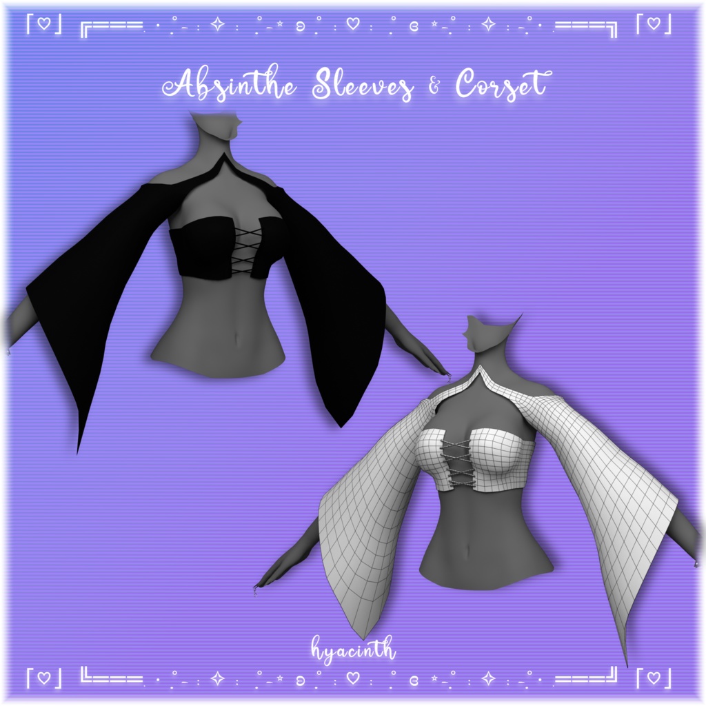 Absinthe Sleeves & Corset 