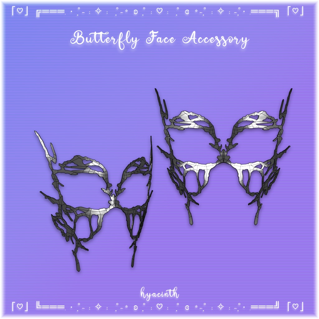 Butterfly Face Accessory - FREE