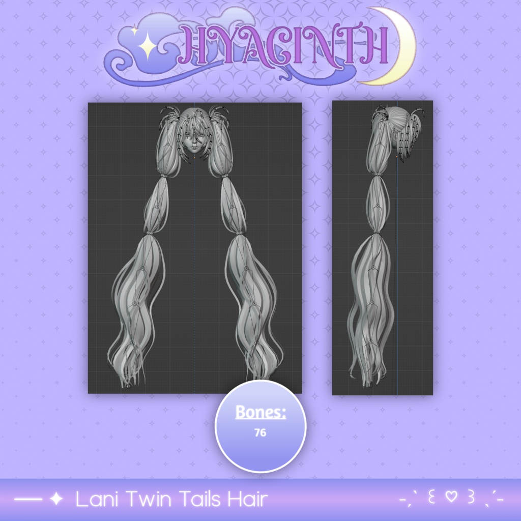 Lani Twin Tails Hair