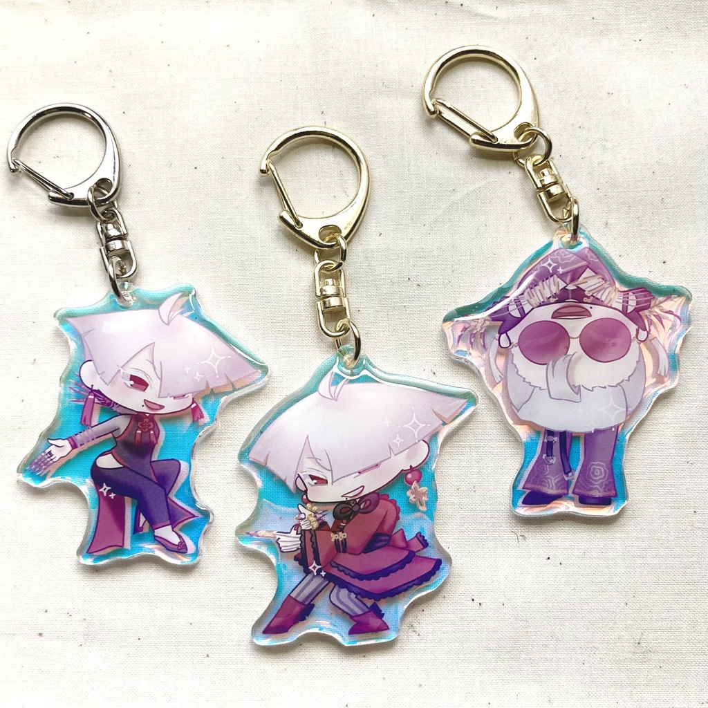 A.K.I.ちゃんSAアクリルキーホルダー【3種セット】
