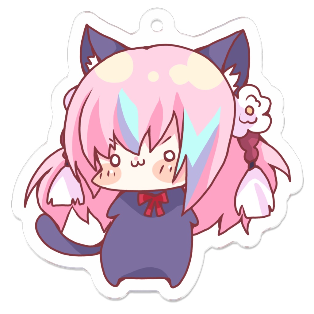 ほにゅ~ん雪音のゆるちびアクリルキーホルダー