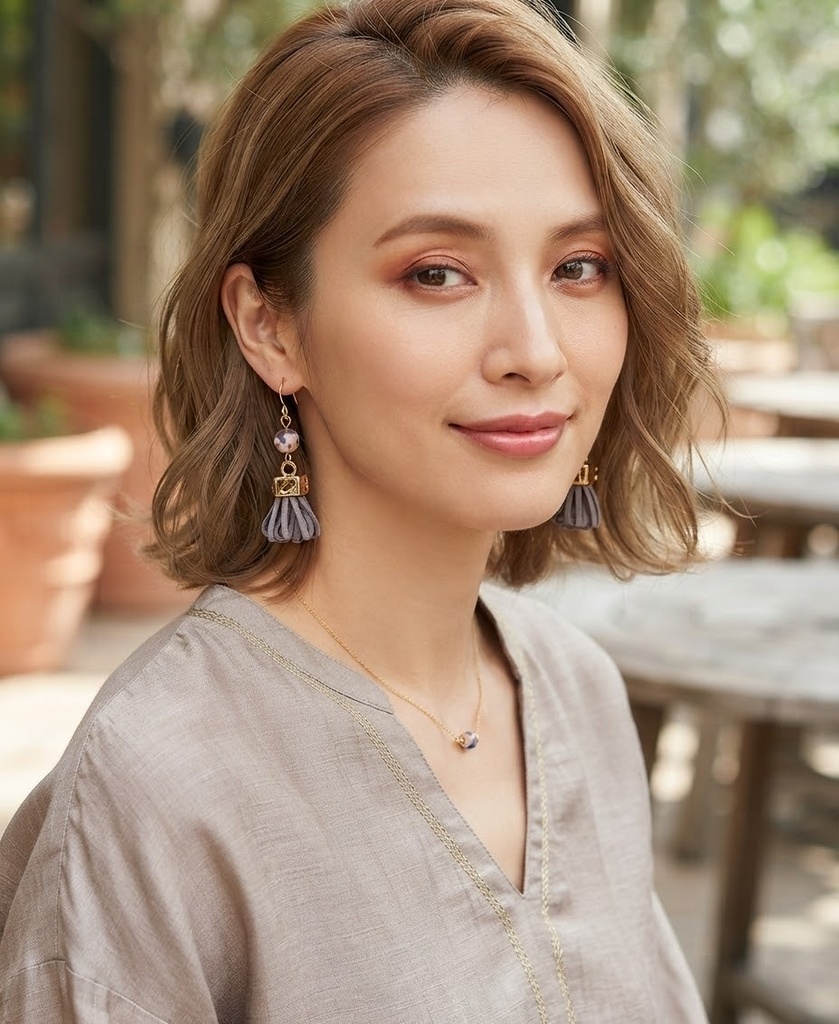 グレータッセルピアス・イヤリング