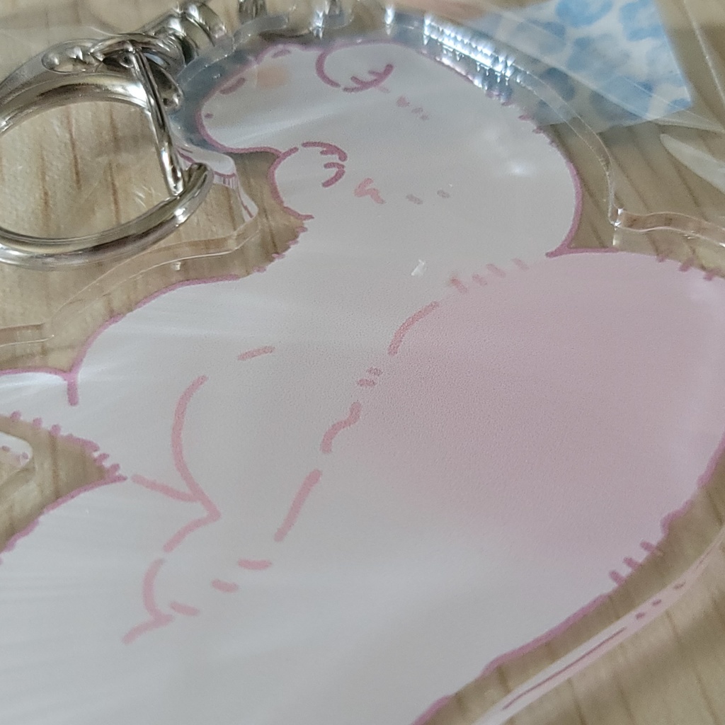 トパアクリル B品(すや・ぺた・あぶなげ&発掘されたイラスト干し肉)